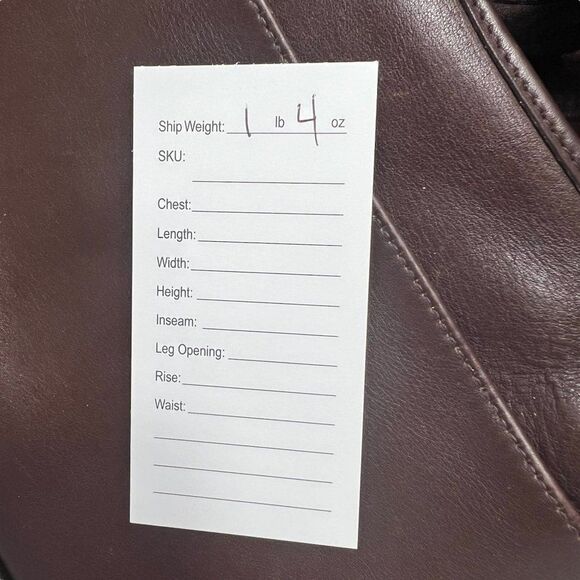 Vintage Coach Legacy Zip Top Hobo Crossbody Dark Mahogany Brown Leather - Picture 14 of 14